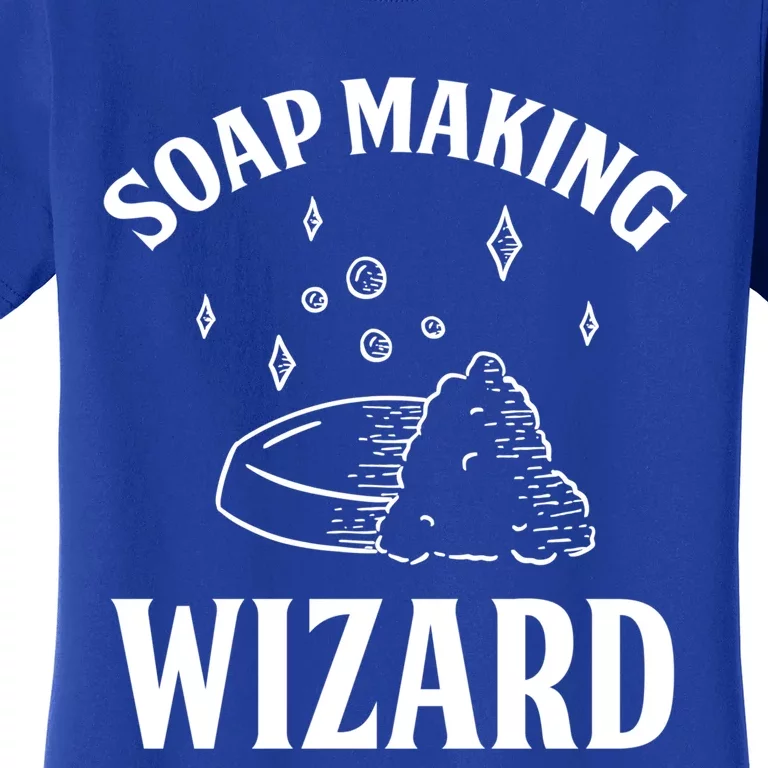 Funny Soap Maker Soap Making Wizard Diy Handmade Crafting Funny Gift Women's T-Shirt