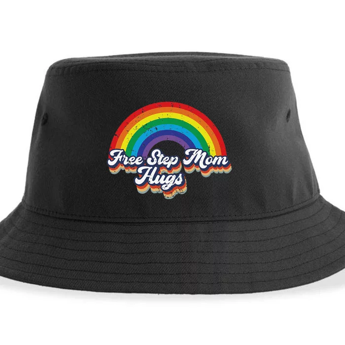 Free Step Mom Hugs Sustainable Bucket Hat