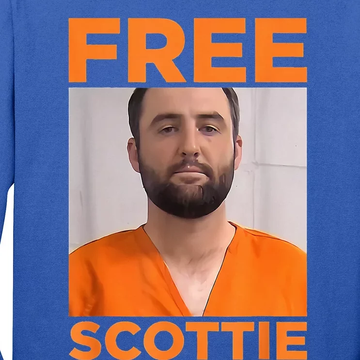 Free Scottie Mug Shot Funny Saying Humour Long Sleeve Shirt