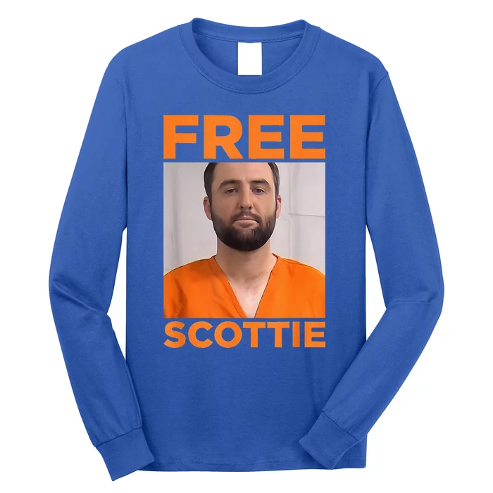 Free Scottie Mug Shot Funny Saying Humour Long Sleeve Shirt