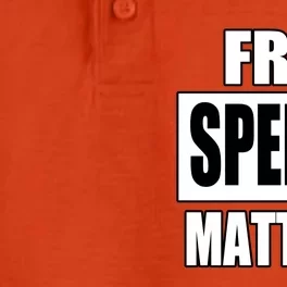 Free Speech Matters Dry Zone Grid Performance Polo