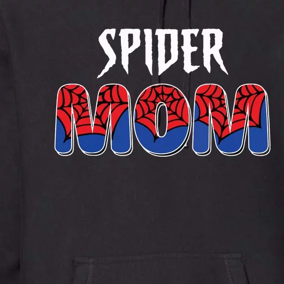 Funny Spider Mom For Women Girl Love Premium Hoodie