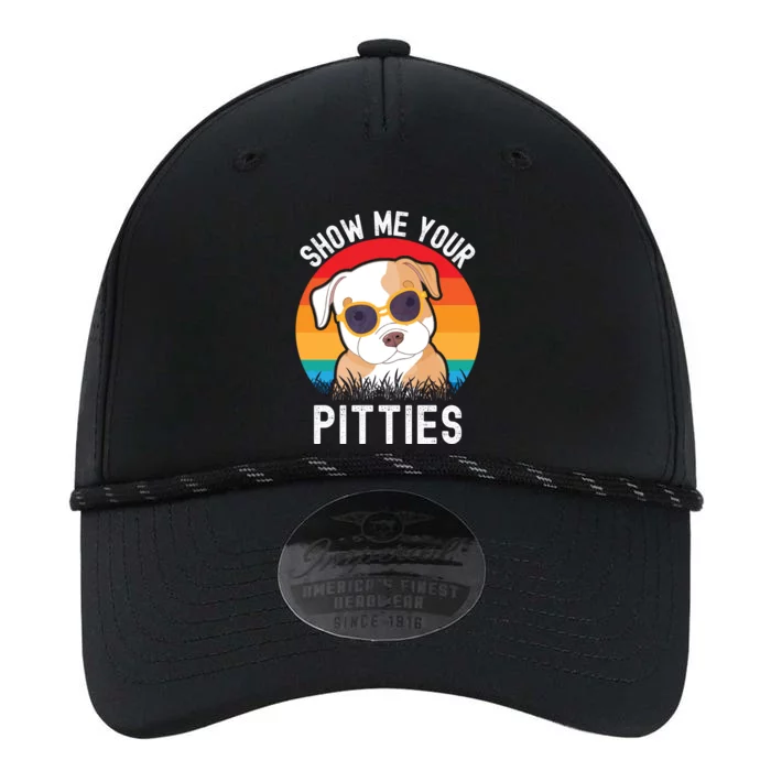 Funny Show Me Your Pitties Shirt Pitbull Owner Performance The Dyno Cap