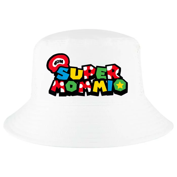 Funny Super Mommio Mother's Day Gamer Cool Comfort Performance Bucket Hat