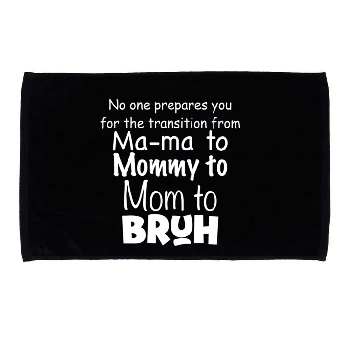 Funny Sarcastic Mom Mama Mommy Mom Bruh Mom Sarcastic Quotes Cute Gift Microfiber Hand Towel