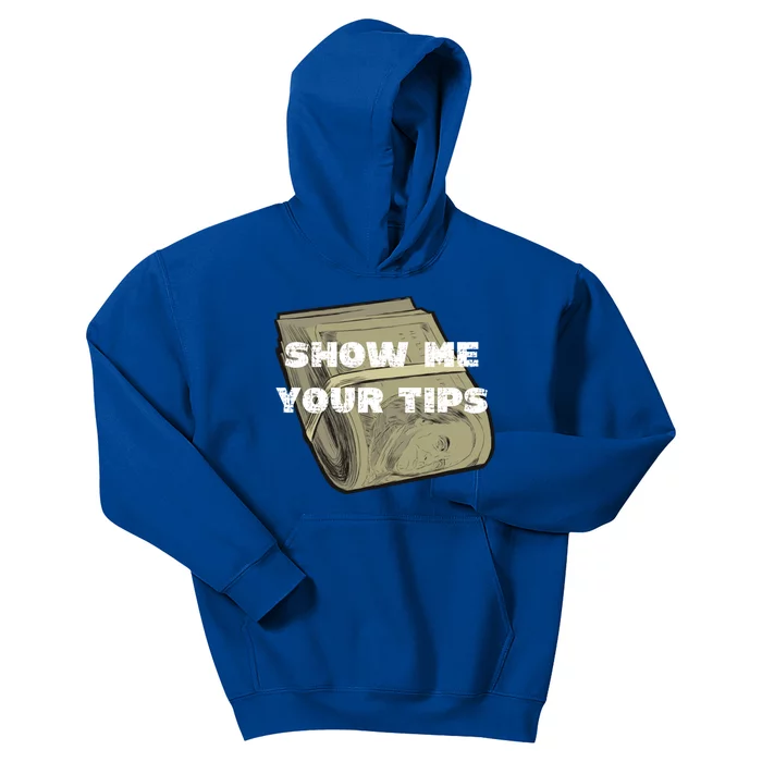 Funny Show Me Your Tips Bartender Barista Bartender S Cool Gift Kids Hoodie