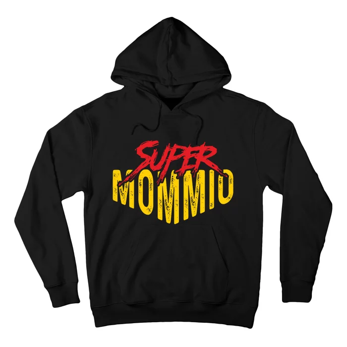 Funny Super Mommio Mothers Day Gamer Hoodie