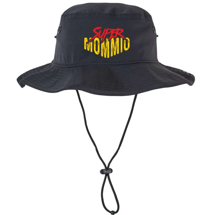 Funny Super Mommio Mothers Day Gamer Legacy Cool Fit Booney Bucket Hat