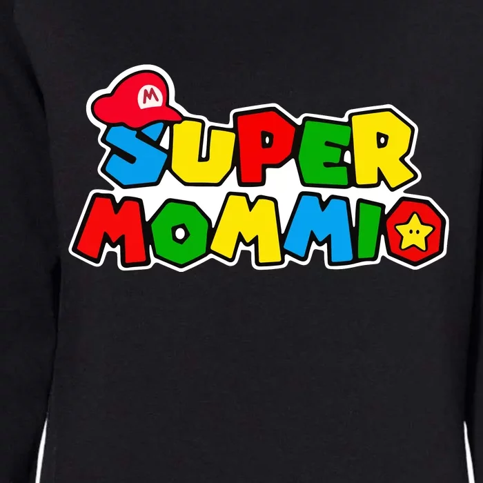 Funny Super Mommio Mother's Day Womens California Wash Sweatshirt