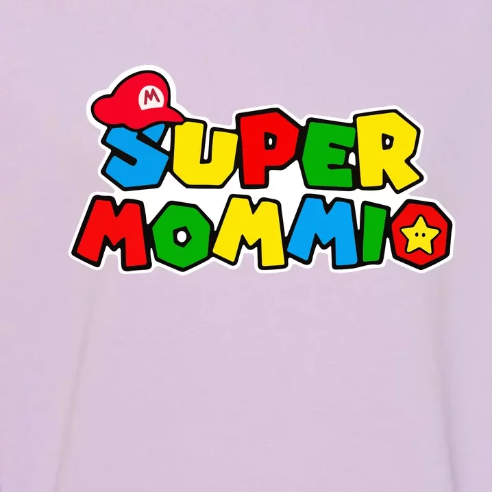 Funny Super Mommio Mother's Day Garment-Dyed Sweatshirt