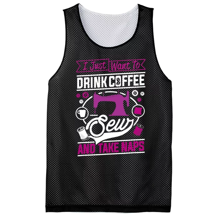 Funny Sewing Machine Sewing Fabric Gift Mesh Reversible Basketball Jersey Tank