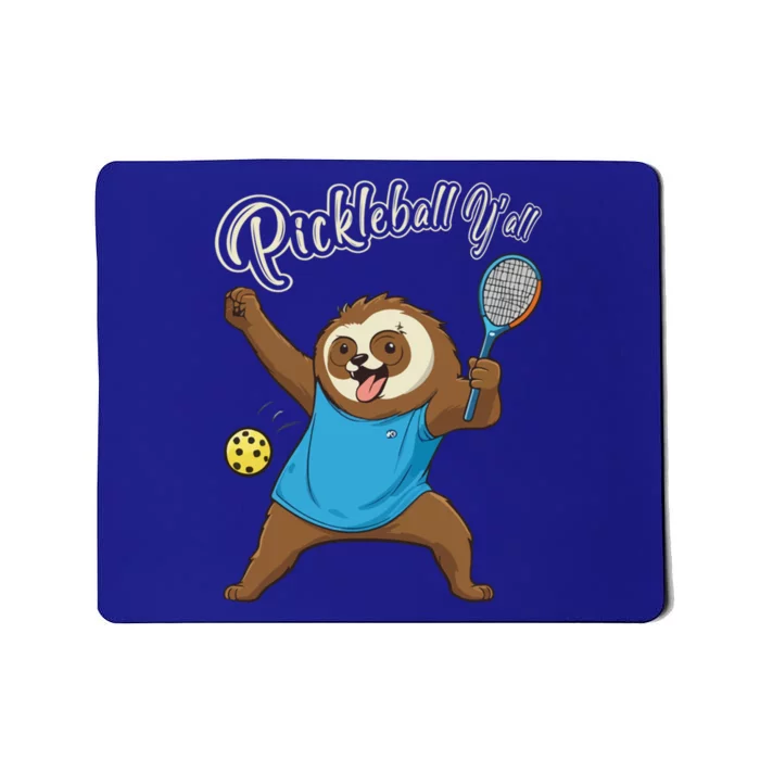 Funny Sloth Mode Pickleball Player Gift Mousepad