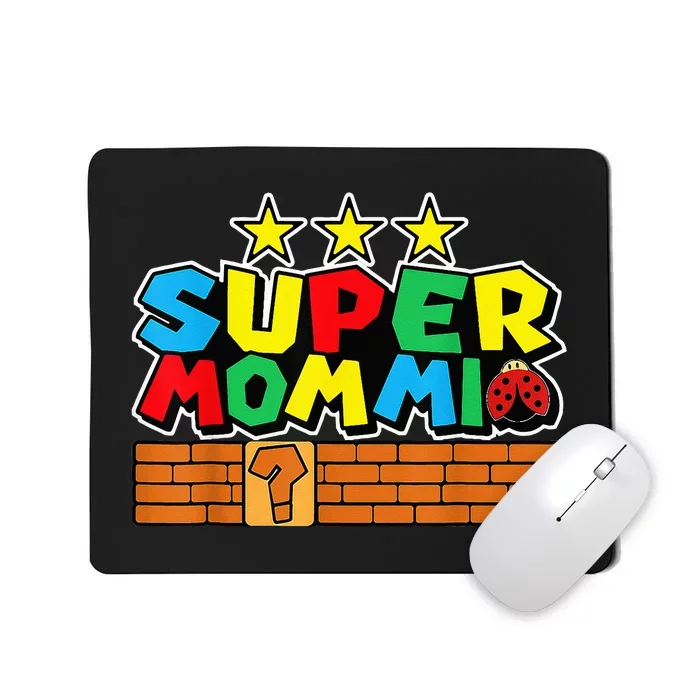 Funny Super Mommio Video Game Lover Mothers Day Mousepad