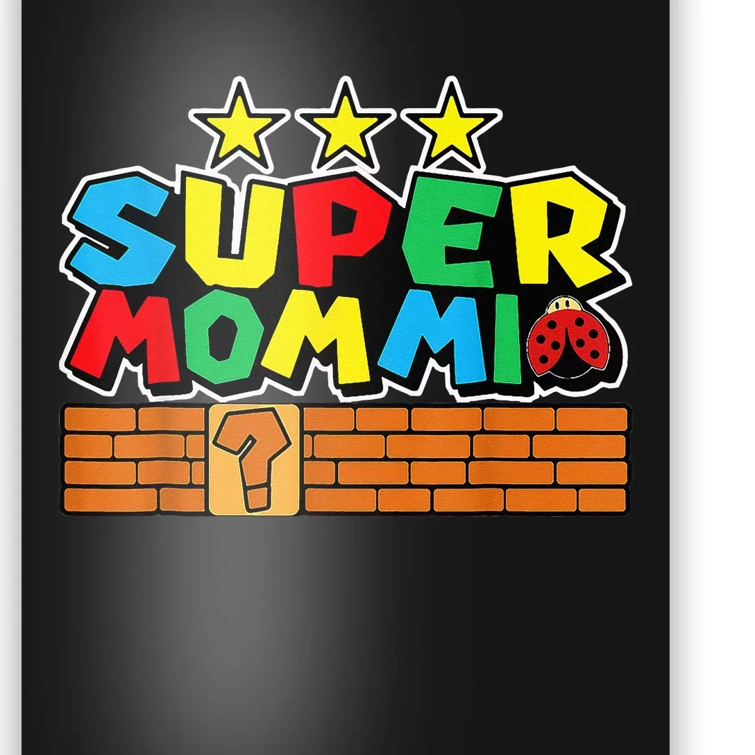 Funny Super Mommio Video Game Lover Mothers Day Poster