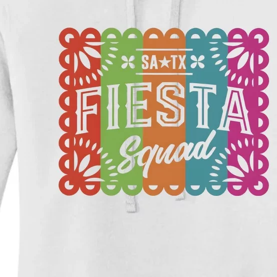 Fiesta Squad Mexico Party Women's Pullover Hoodie