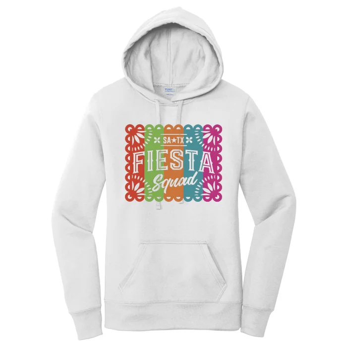 Fiesta Squad Mexico Party Women's Pullover Hoodie