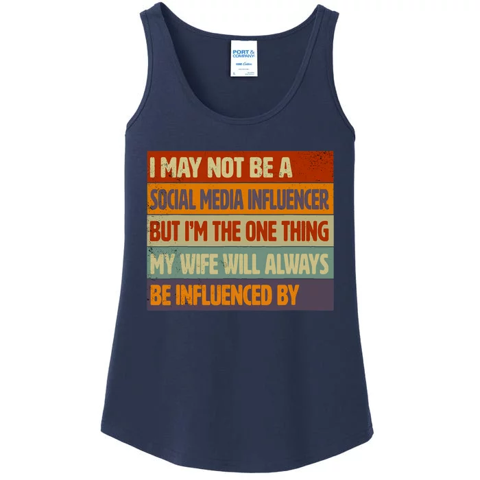 Funny Social Media Influencer Love Husband Internet Ladies Essential Tank