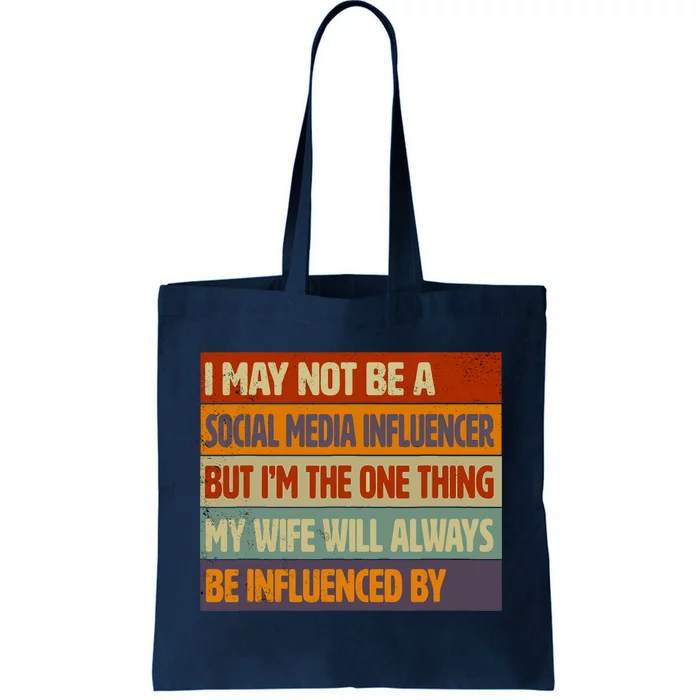 Funny Social Media Influencer Love Husband Internet Tote Bag