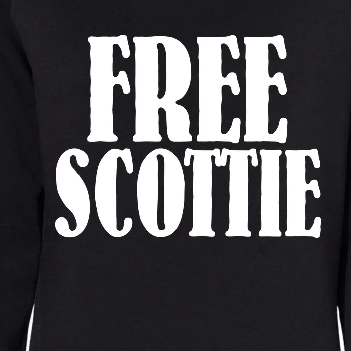 Free Scottie Mugshot Womens California Wash Sweatshirt