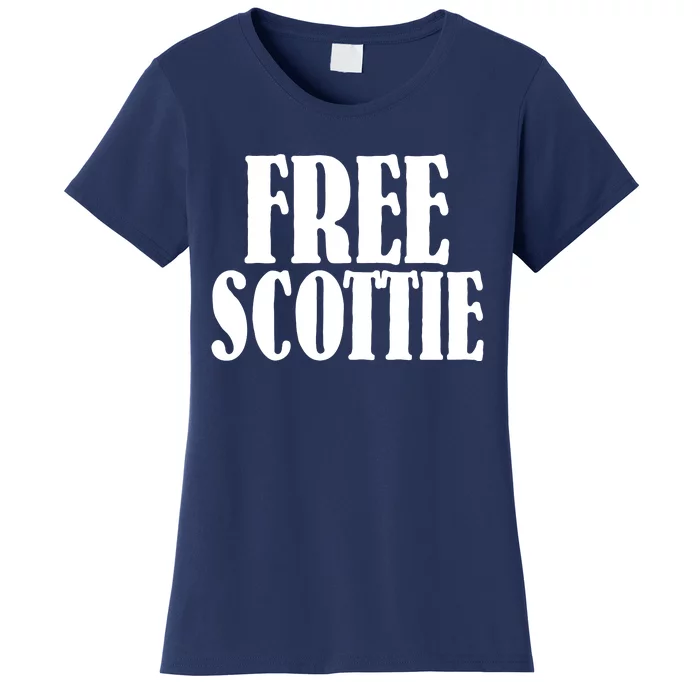 Free Scottie Mugshot Women's T-Shirt