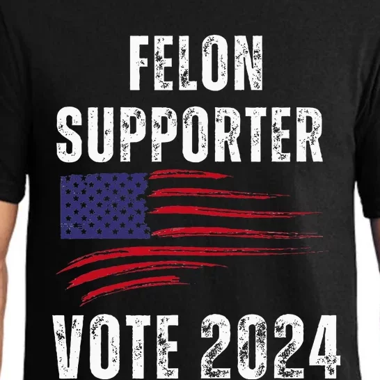 Felon Supporter Meme Voting Humor Make Your Vote Count Pajama Set