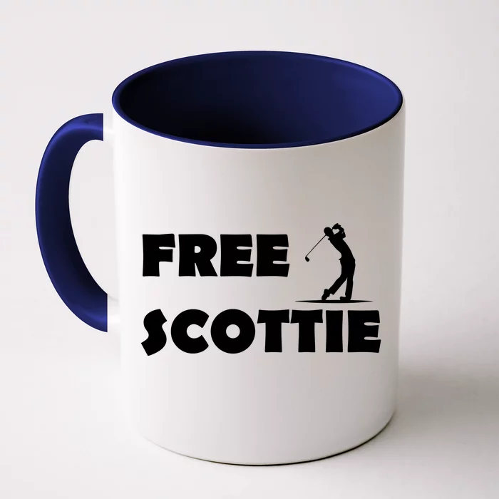 Free Scottie Mugshot Front & Back Coffee Mug