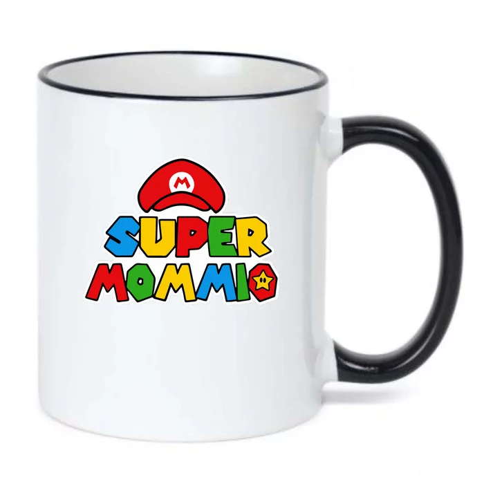 Funny Super Mommio Mother's Day Black Color Changing Mug