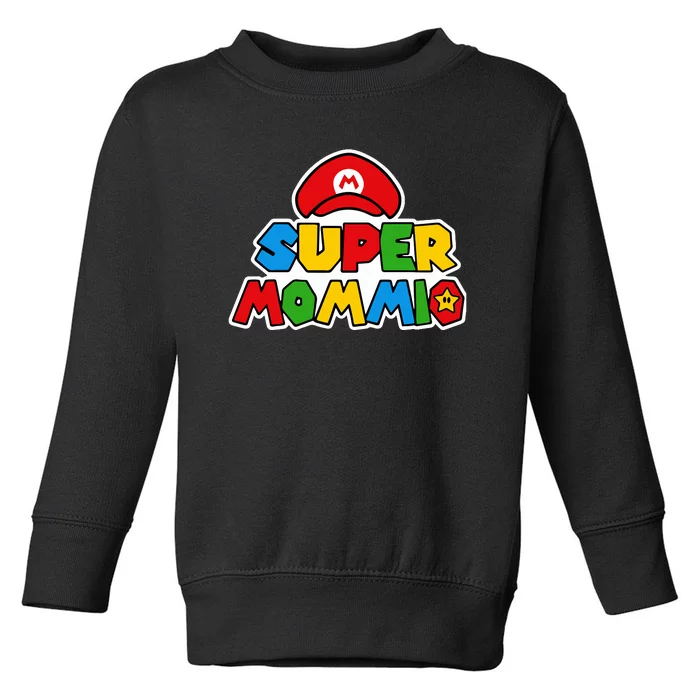 Funny Super Mommio Mother's Day Toddler Sweatshirt