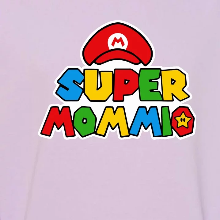 Funny Super Mommio Mother's Day Garment-Dyed Sweatshirt