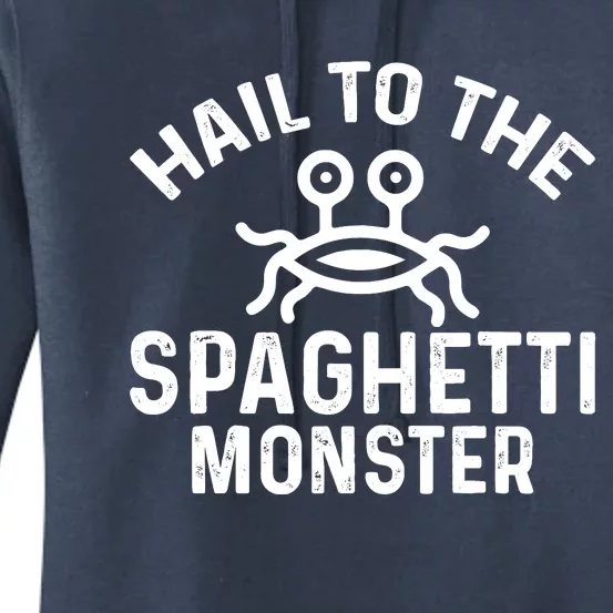 Flying Spaghetti Monster Fsm Hail To The Spaghetti Monster Women's Pullover Hoodie