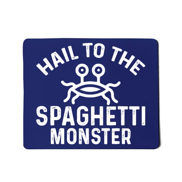 Flying Spaghetti Monster Fsm Hail To The Spaghetti Monster Mousepad