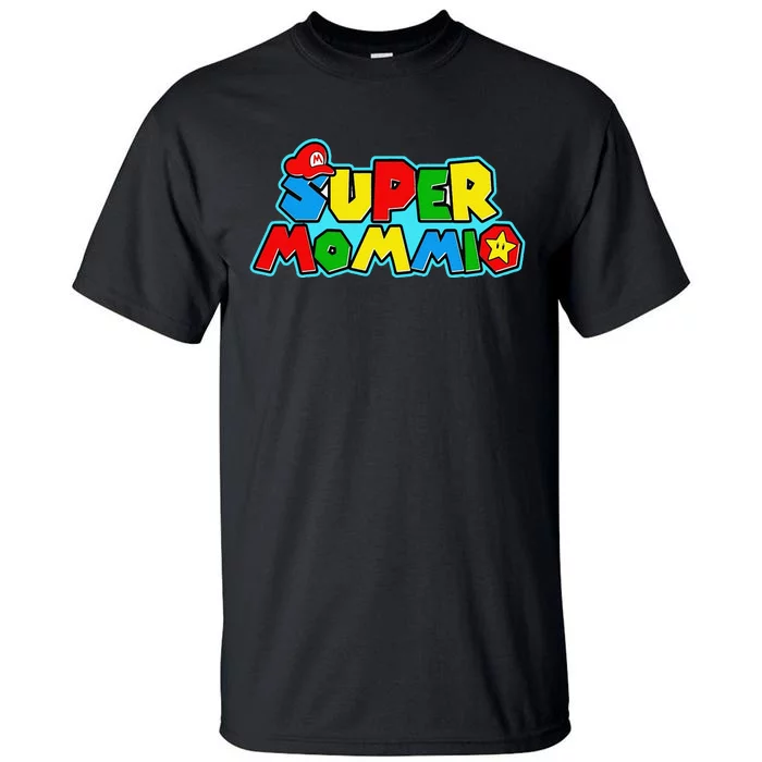 Funny Super Mommio MotherS Day Gamer Gift Tall T-Shirt