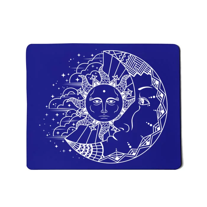 Funny Sun Moon Astrology Astronomer Astronomy Gift Mousepad