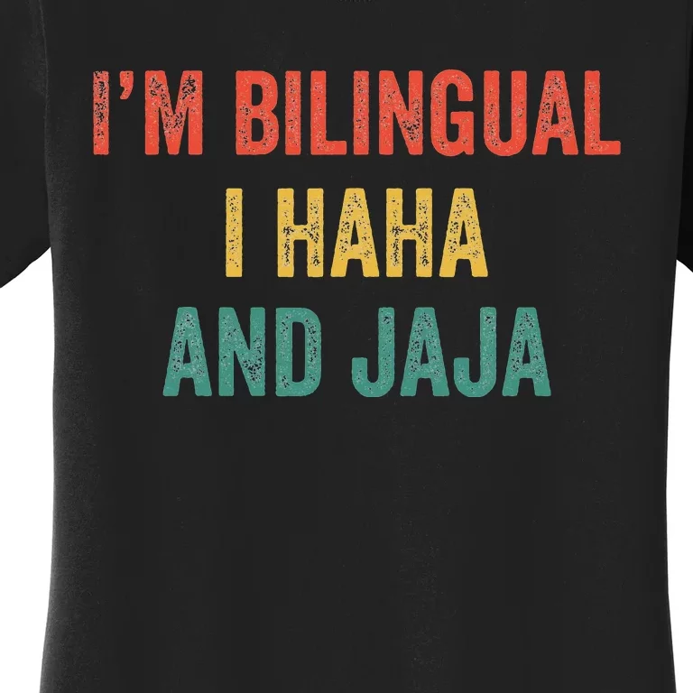 Funny Spanish Maestra Bilingue Bilingual Teacher Women's T-Shirt