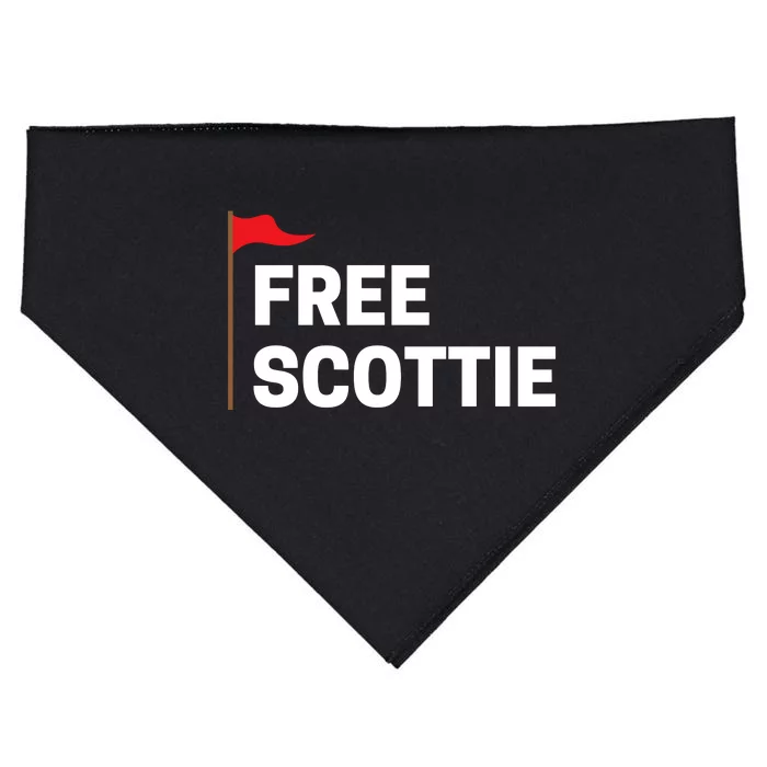 Free Scottie Mugshot USA-Made Doggie Bandana