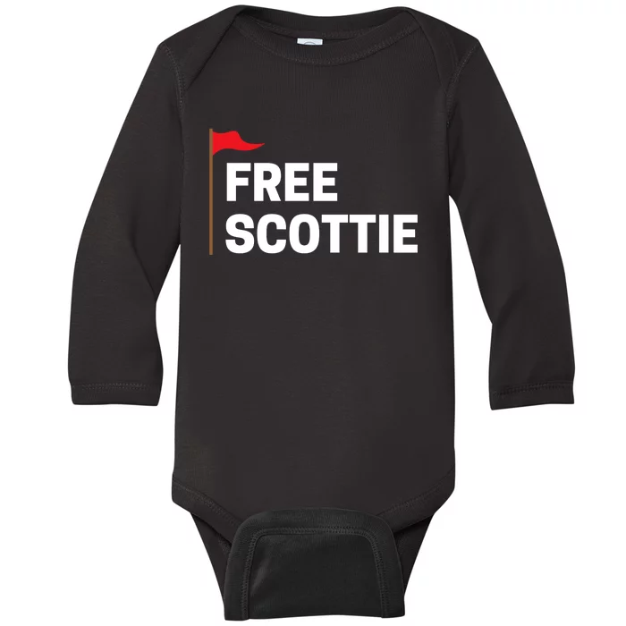 Free Scottie Mugshot Baby Long Sleeve Bodysuit