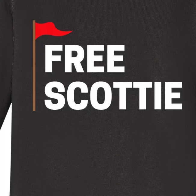 Free Scottie Mugshot Baby Long Sleeve Bodysuit