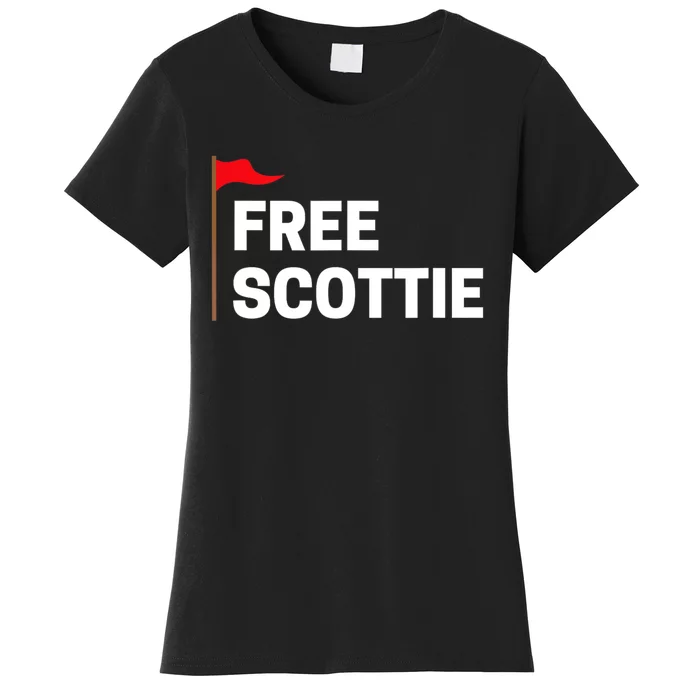 Free Scottie Mugshot Women's T-Shirt