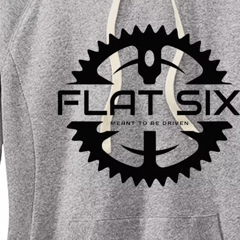 Flat Six Meant To Be Driven W Gear Sport Car Women's Fleece Hoodie