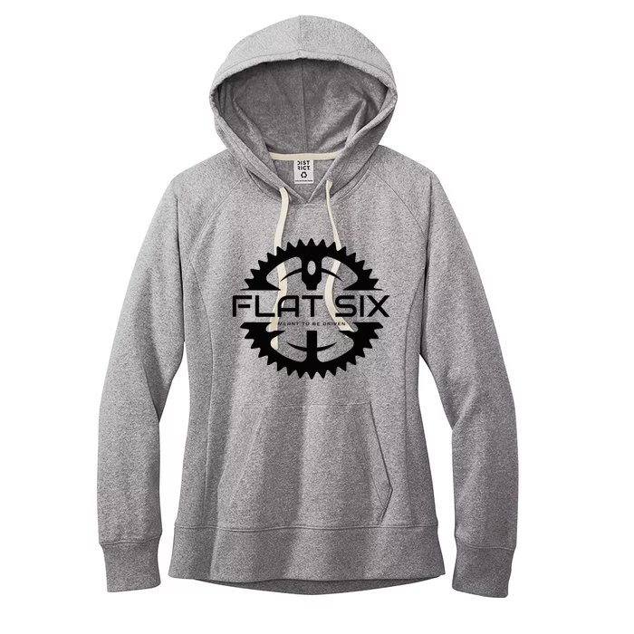 Flat Six Meant To Be Driven W Gear Sport Car Women's Fleece Hoodie