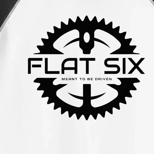 Flat Six Meant To Be Driven W Gear Sport Car Toddler Fine Jersey T-Shirt