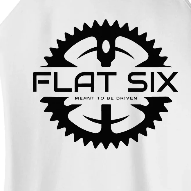 Flat Six Meant To Be Driven W Gear Sport Car Women’s Perfect Tri Rocker Tank