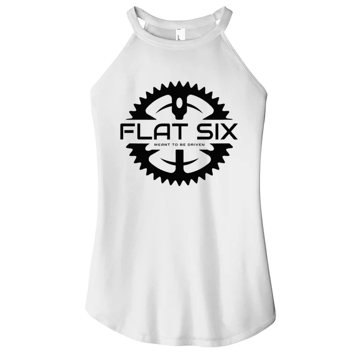 Flat Six Meant To Be Driven W Gear Sport Car Women’s Perfect Tri Rocker Tank