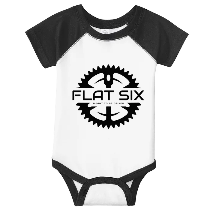 Flat Six Meant To Be Driven W Gear Sport Car Infant Baby Jersey Bodysuit