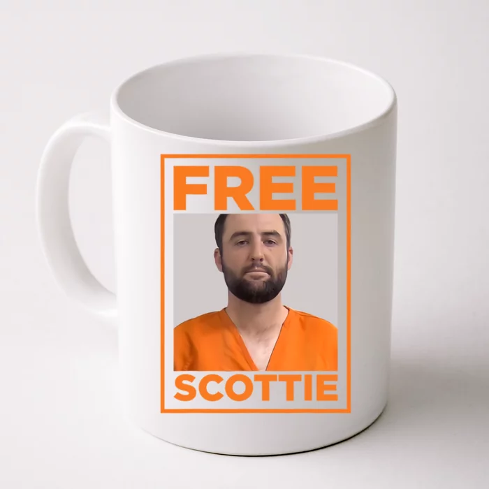 Free Scottie Mugshot Front & Back Coffee Mug