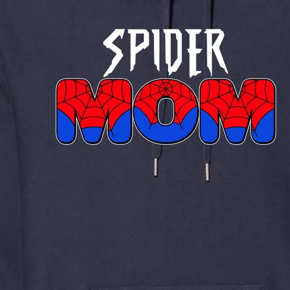 Funny Spider Mom Matching Family Shirts Premium Hoodie