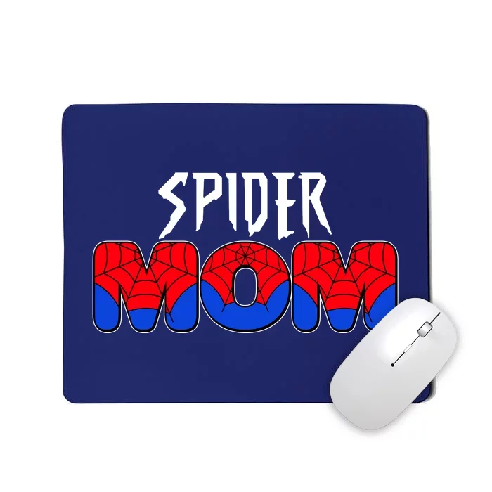 Funny Spider Mom Matching Family Shirts Mousepad