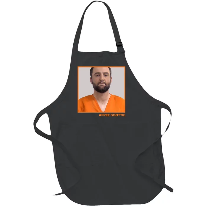 Free Scottie Mugshot Full-Length Apron With Pocket