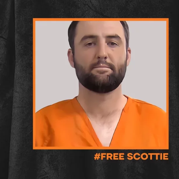 Free Scottie Mugshot Hooded Wearable Blanket