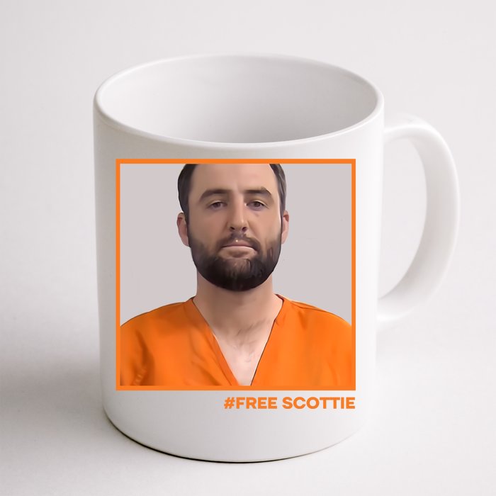 Free Scottie Mugshot Front & Back Coffee Mug